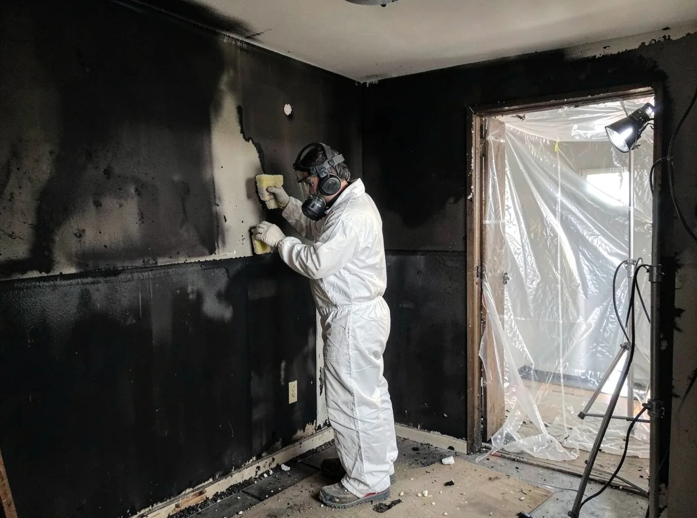 Fire Damage Restoration company in Harts, WV
